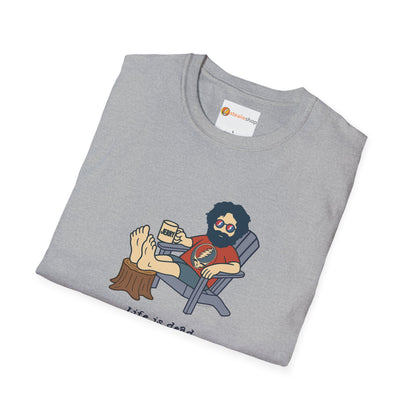 Grateful Dead - Life is dead. Adirondack Jerry T-Shirt