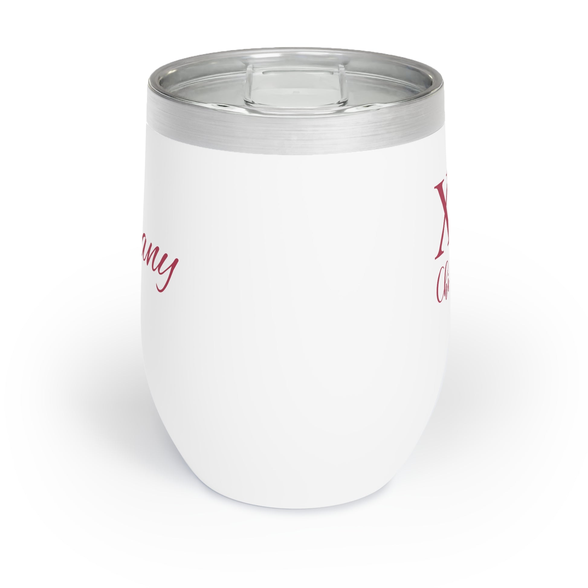 Personalized Chi Omega Sorority Wine Tumbler - 12oz Vacuum Insulated