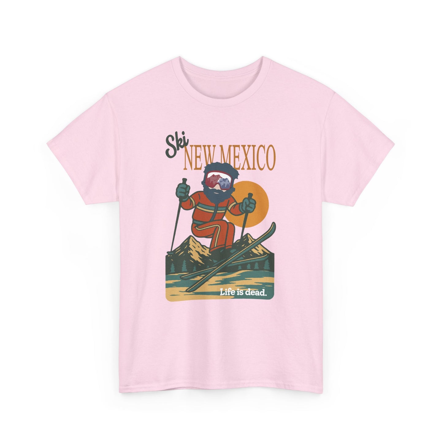 Ski New Mexico Retro Grateful Dead T-Shirt