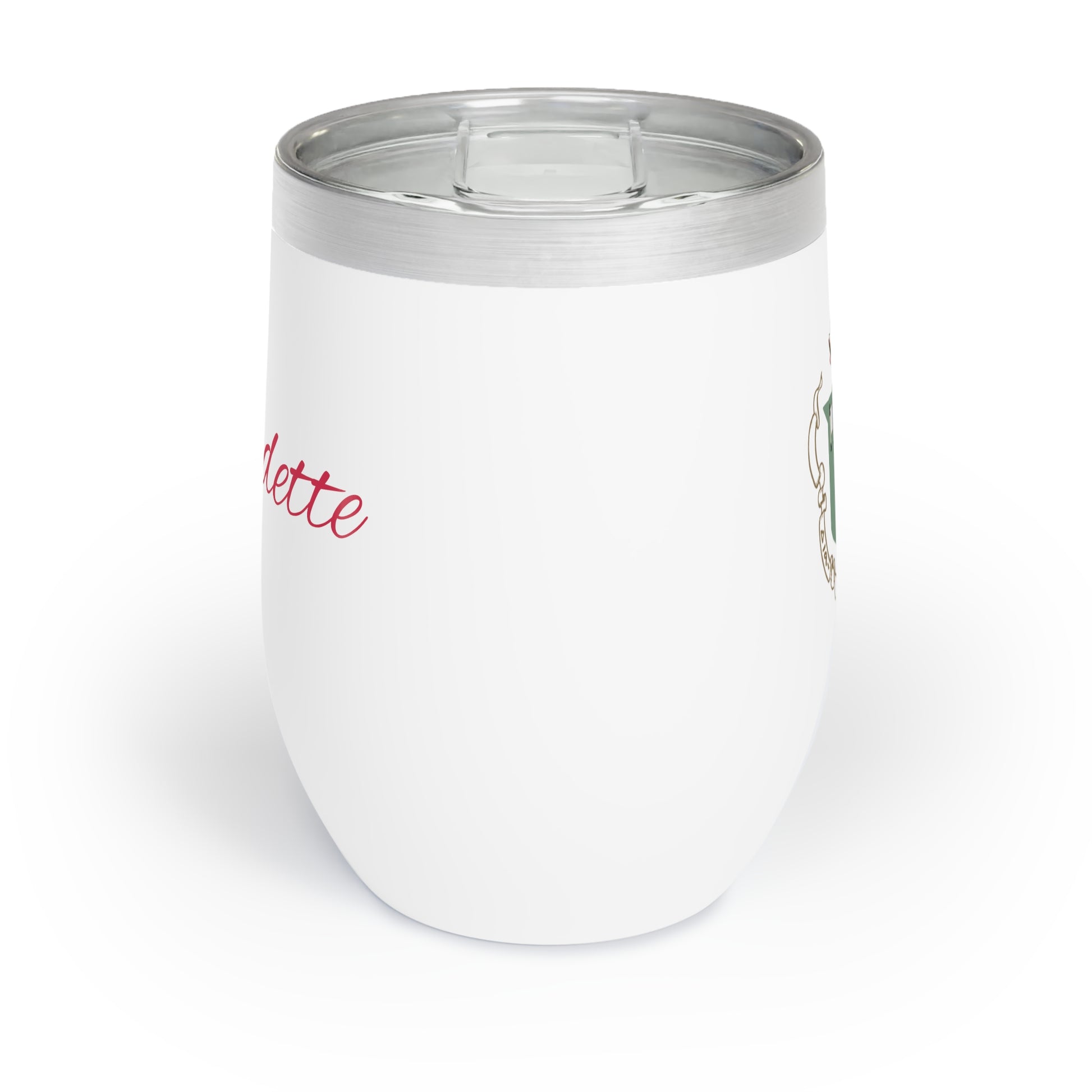 Personalized Delta Zeta Sorority Wine Tumbler - DZ -