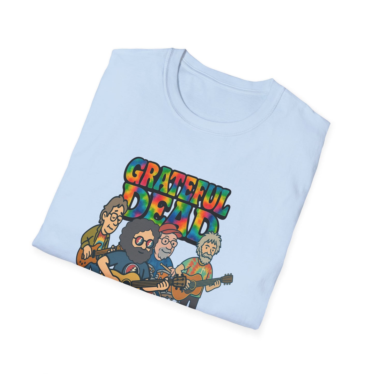 Jerry and The Boys - Life is dead. Grateful Dead TShirt