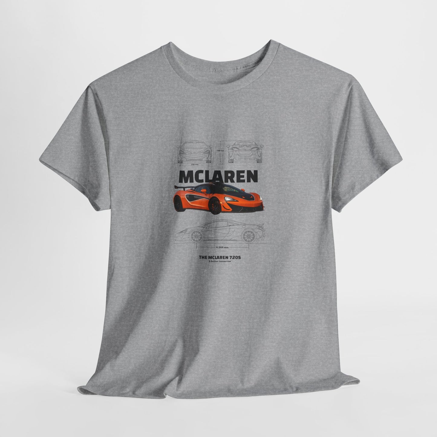 MCLAREN 720S Blueprint Collection Unisex Cotton Tee