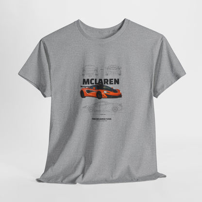 MCLAREN 720S Blueprint Collection Unisex Cotton Tee