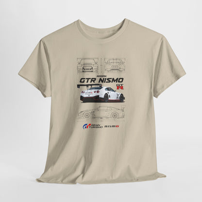 Nissan GTR Nismo Blueprint Collection Unisex Cotton Tee