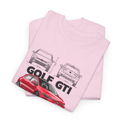 Volkswagen GTI Blueprint Collection Unisex Cotton Tee