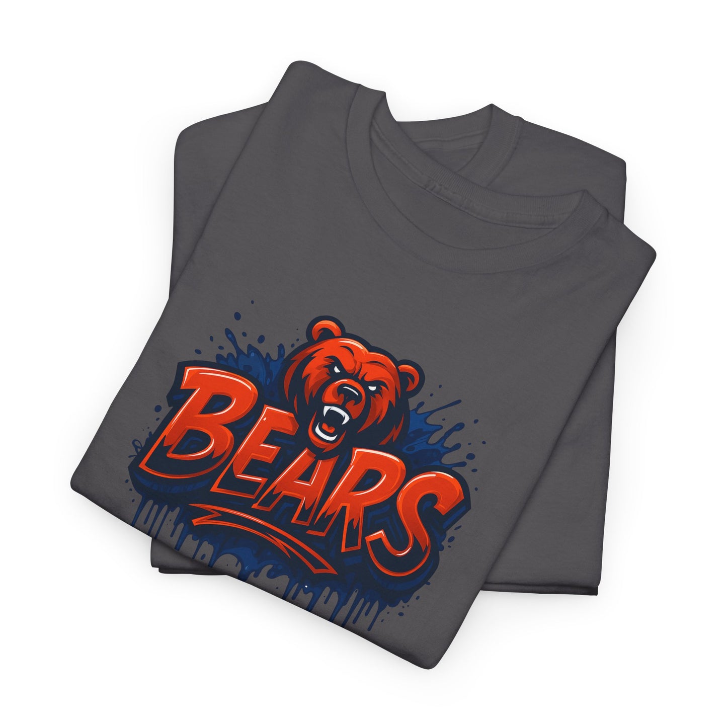 Chicago Bears Art Unisex Premium Cotton Tee