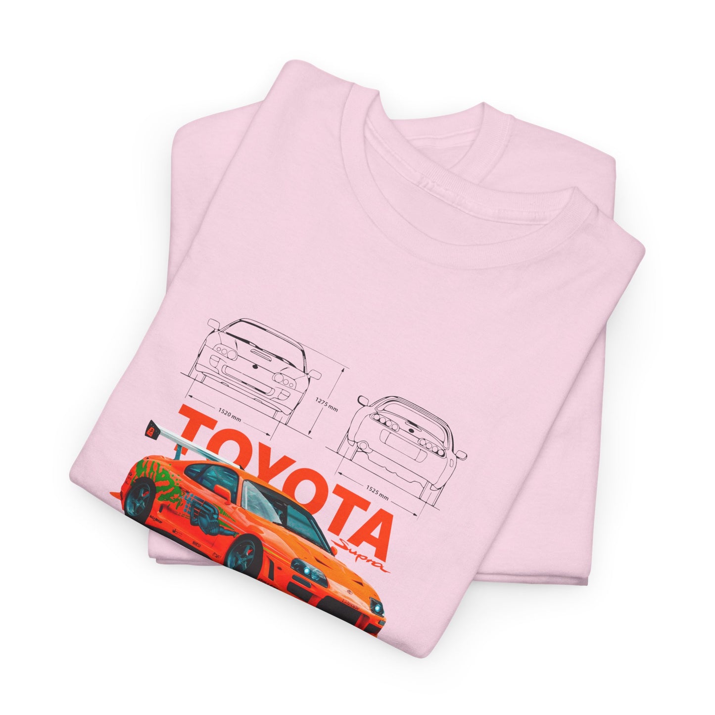 Toyota Supra MK4 Blueprint Collection Unisex Cotton Tee