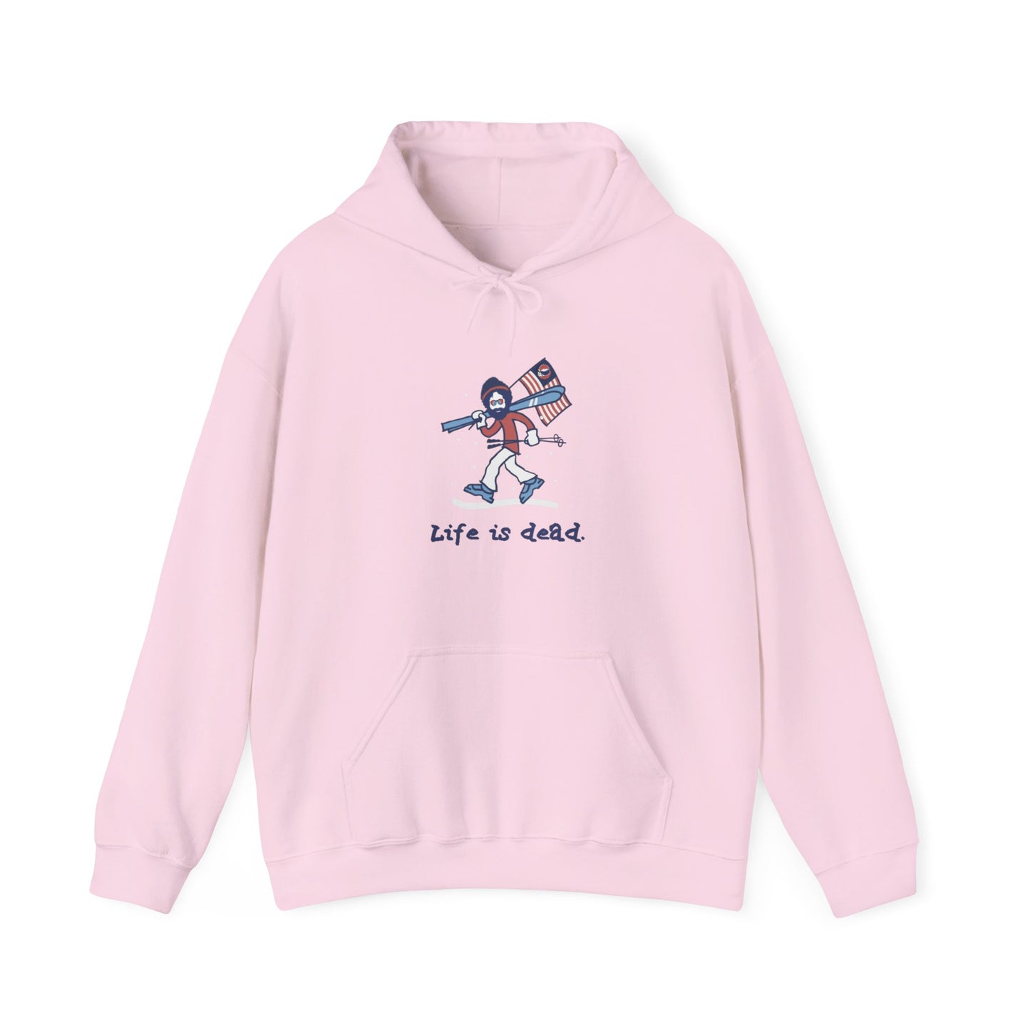 Skier Jerry Grateful Dead Unisex Hoodie  Winter Warmth