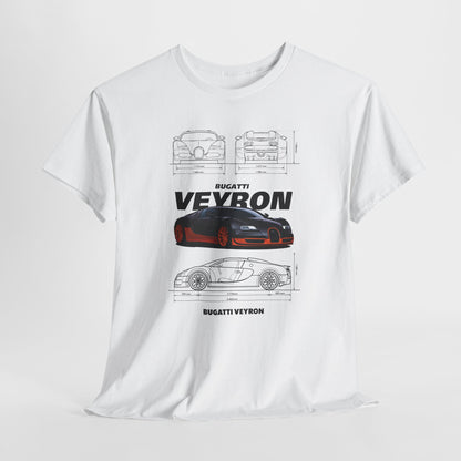 Bugatti Veyron Blueprint Collection Unisex T-Shirt