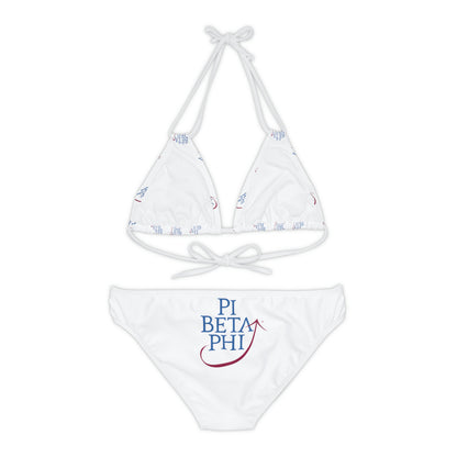Pi Beta Phi Sorority Strappy Bikini Set - Beach, Pool, Summer