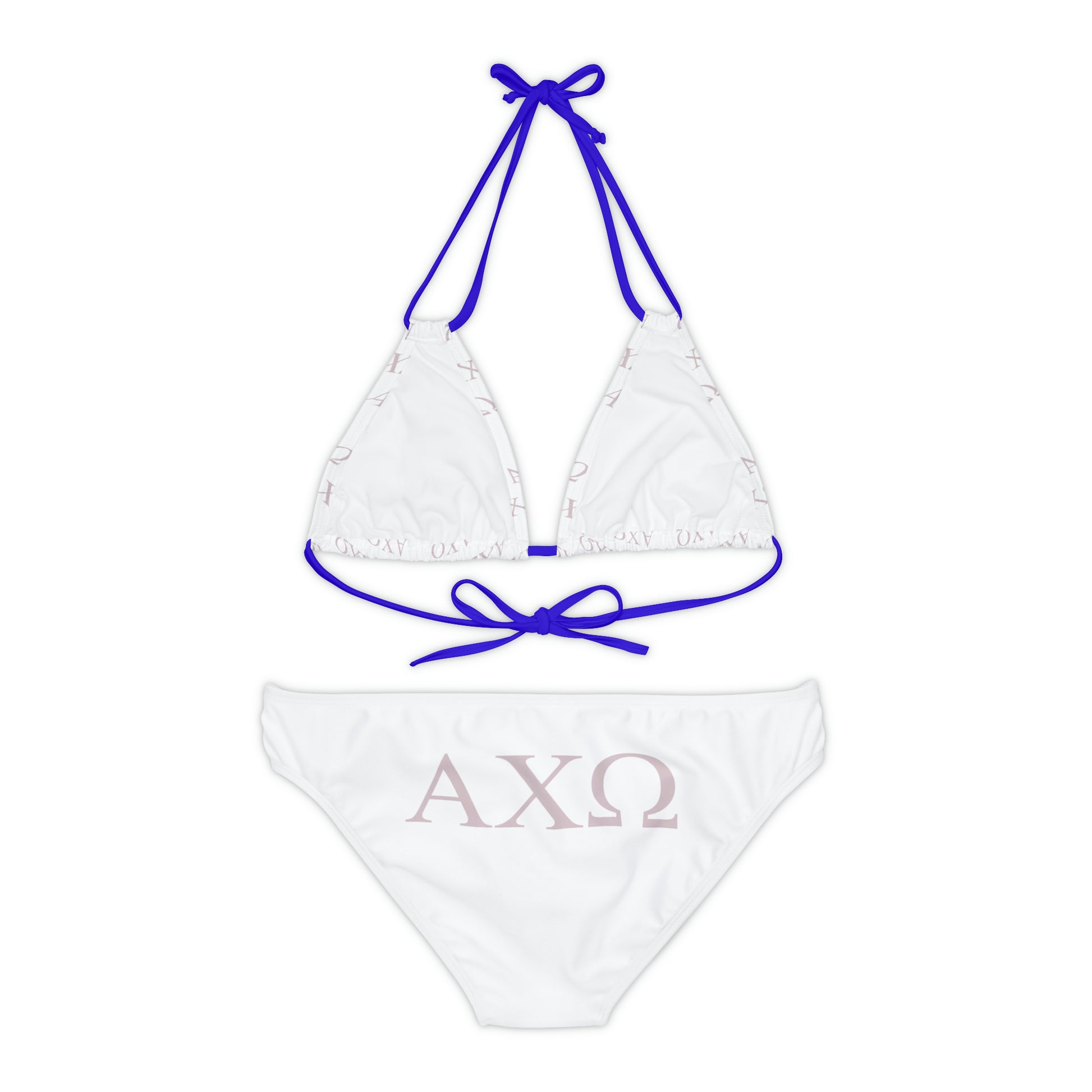 Alpha Chi Omega Sorority Strappy Bikini Set