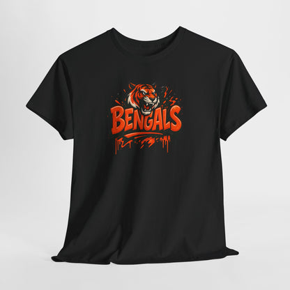 Cincinnati Bengals Art Unisex Premium Cotton Tee
