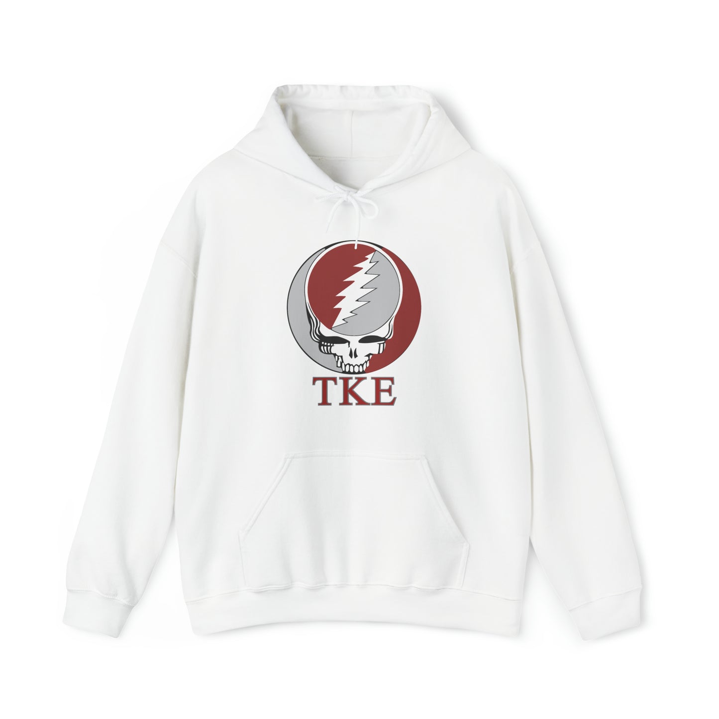 Personalized Tau Kappa Epsilon Grateful Dead Unisex Heavy Blend Hoodie - Hooded Sweatshirt - Add