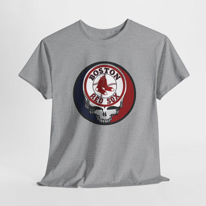 Boston Red Sox Grateful Dead Steal Your Face T-Shirt - MLB