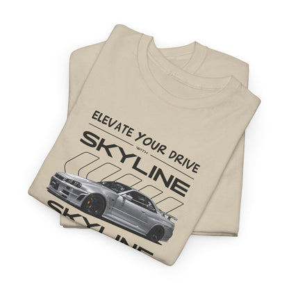 Nissan Skyline Blueprint Collection Unisex Cotton Tee