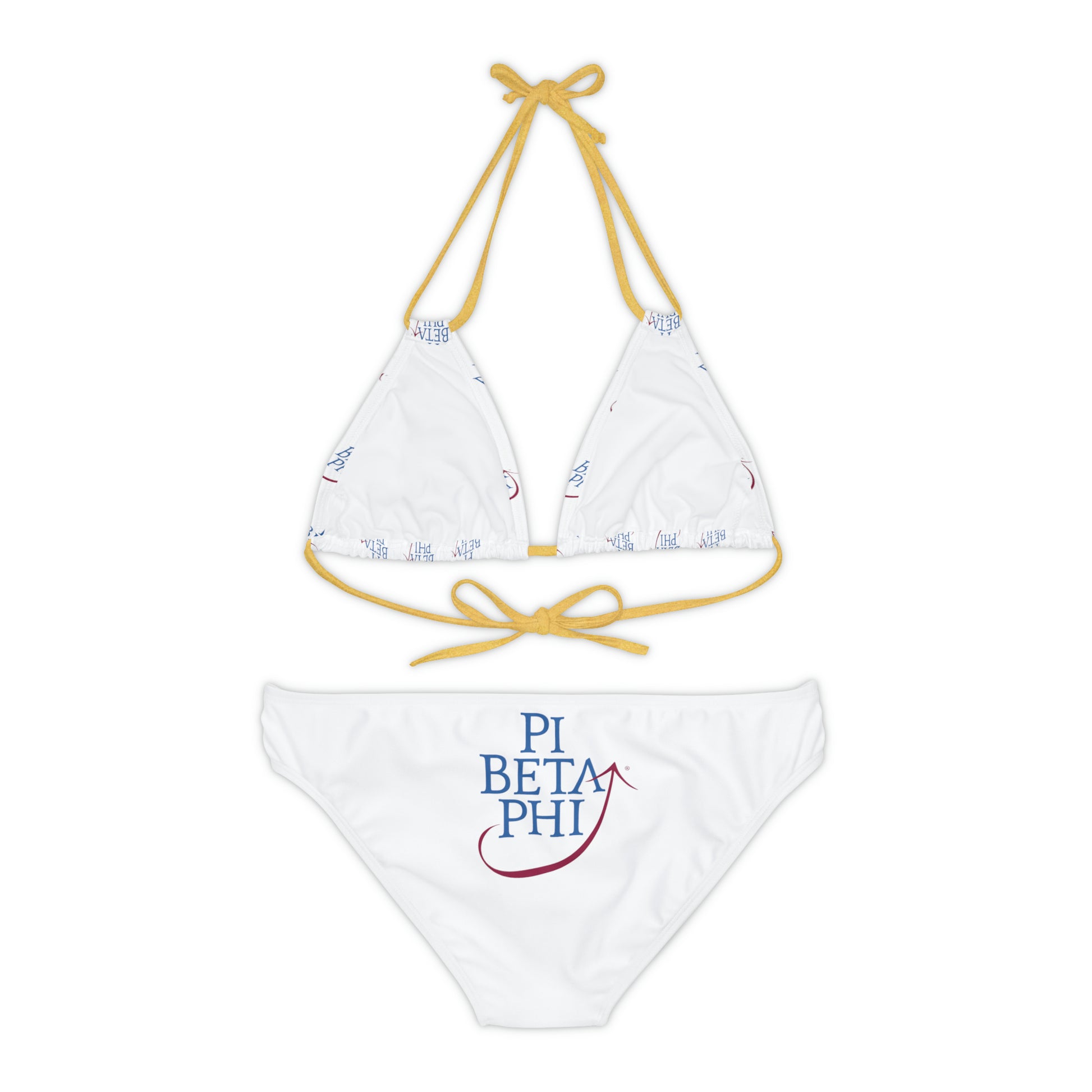 Pi Beta Phi Sorority Strappy Bikini Set - Beach, Pool, Summer