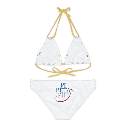 Pi Beta Phi Sorority Strappy Bikini Set - Beach, Pool, Summer