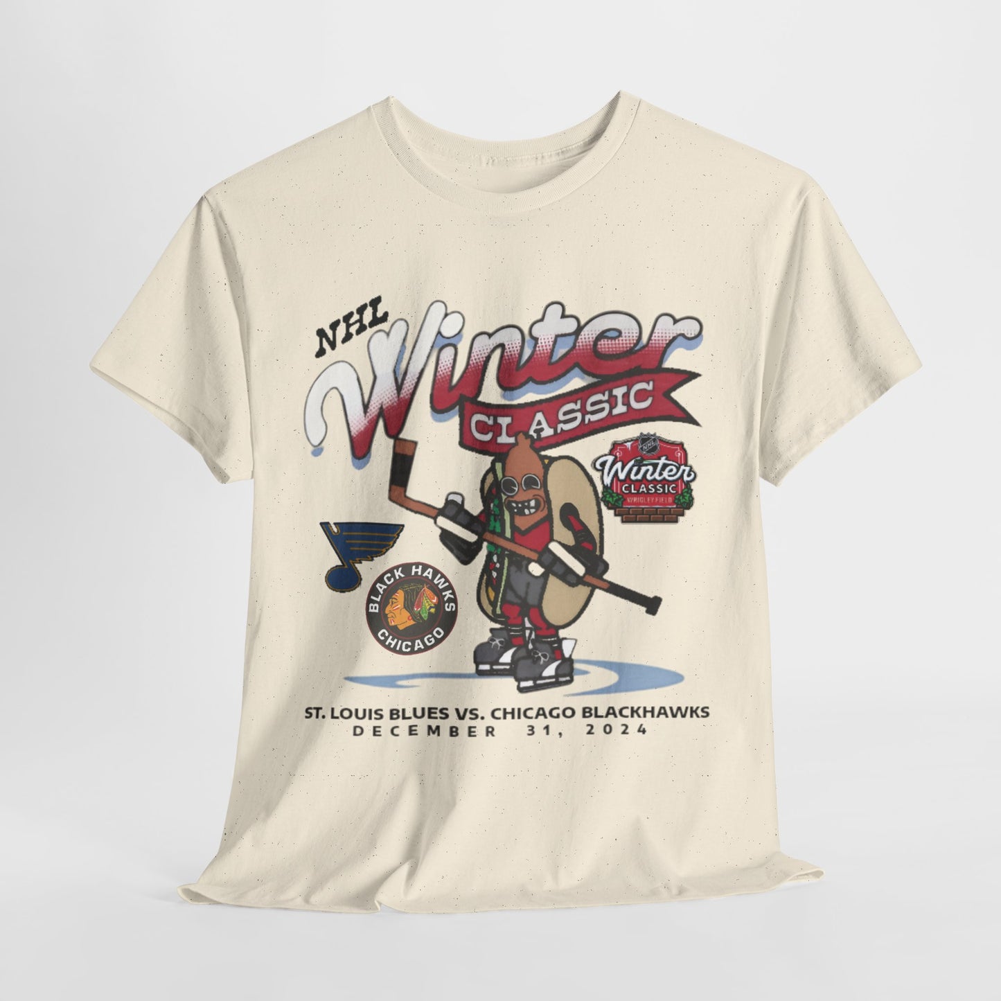 NHL Winter Classic 2024 Grateful Dead Steal Your Face T-Shirt - NHL