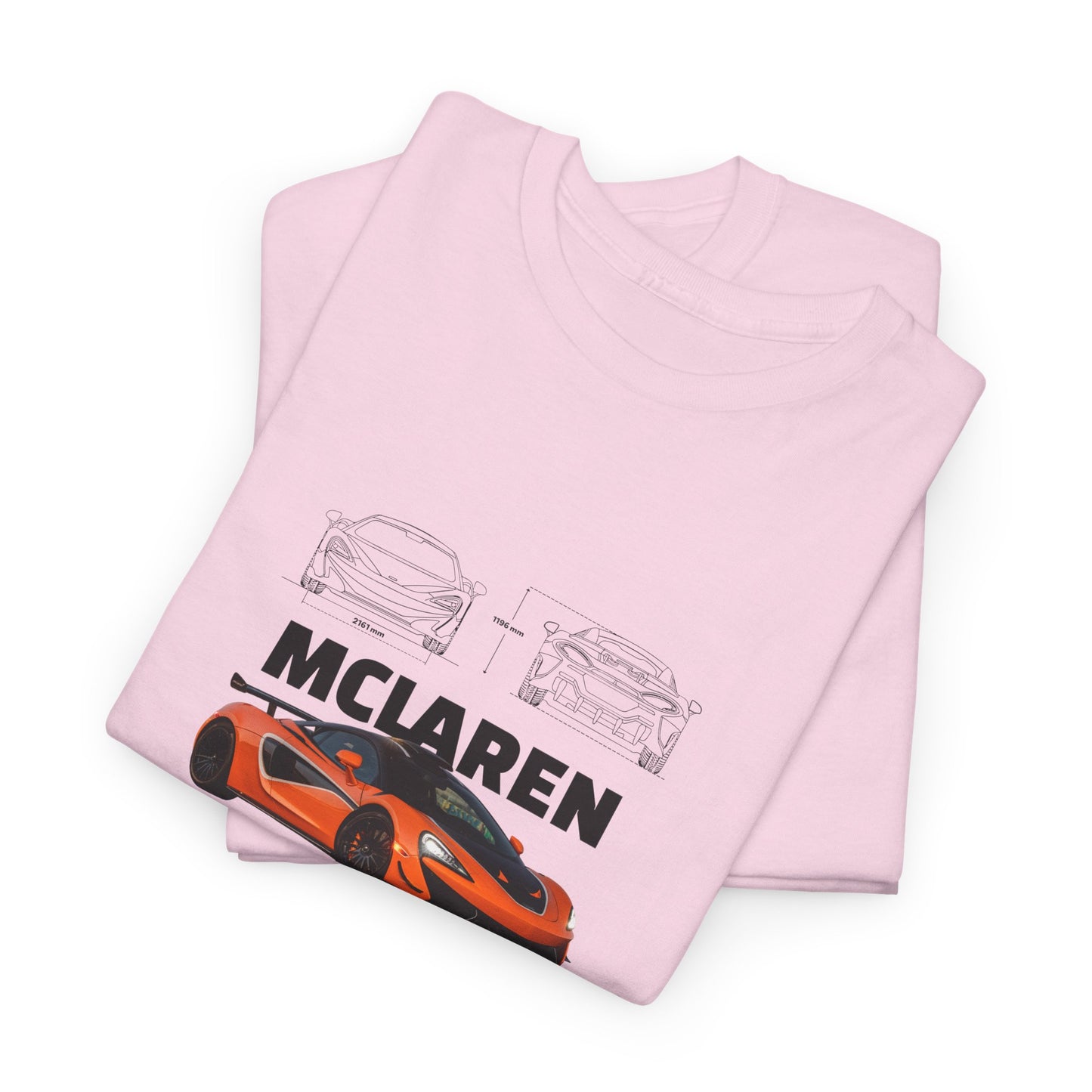 MCLAREN 720S Blueprint Collection Unisex Cotton Tee