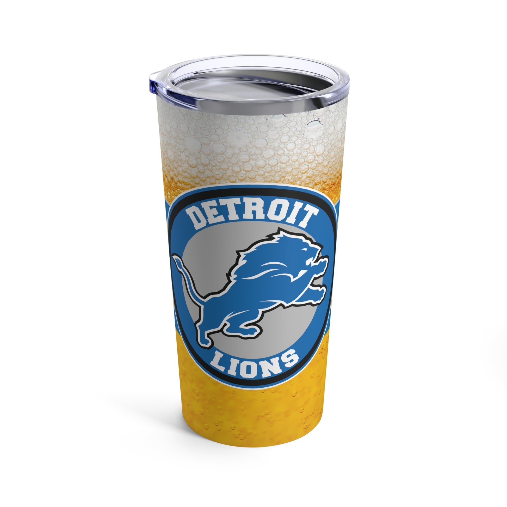 Personalized Detroit Lions 20oz Travel Mug Tumbler