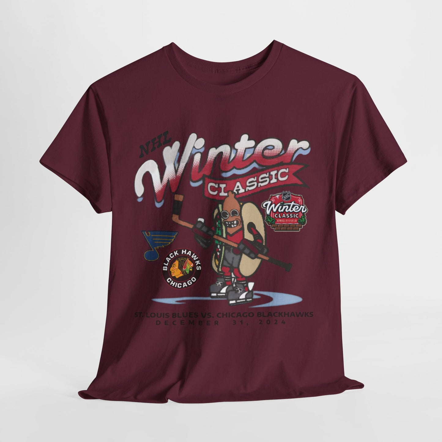 NHL Winter Classic 2024 Grateful Dead Steal Your Face T-Shirt - NHL