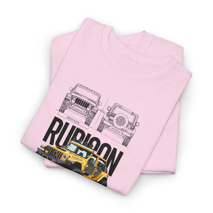 Jeep Wrangler Rubicon Blueprint Collection Unisex Cotton Tee