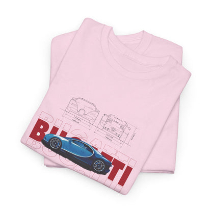 Bugatti Veyron Blueprint Collection Unisex T-Shirt