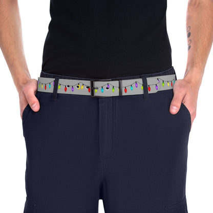Ugly Christmas Belt - Holiday Lights - Men'