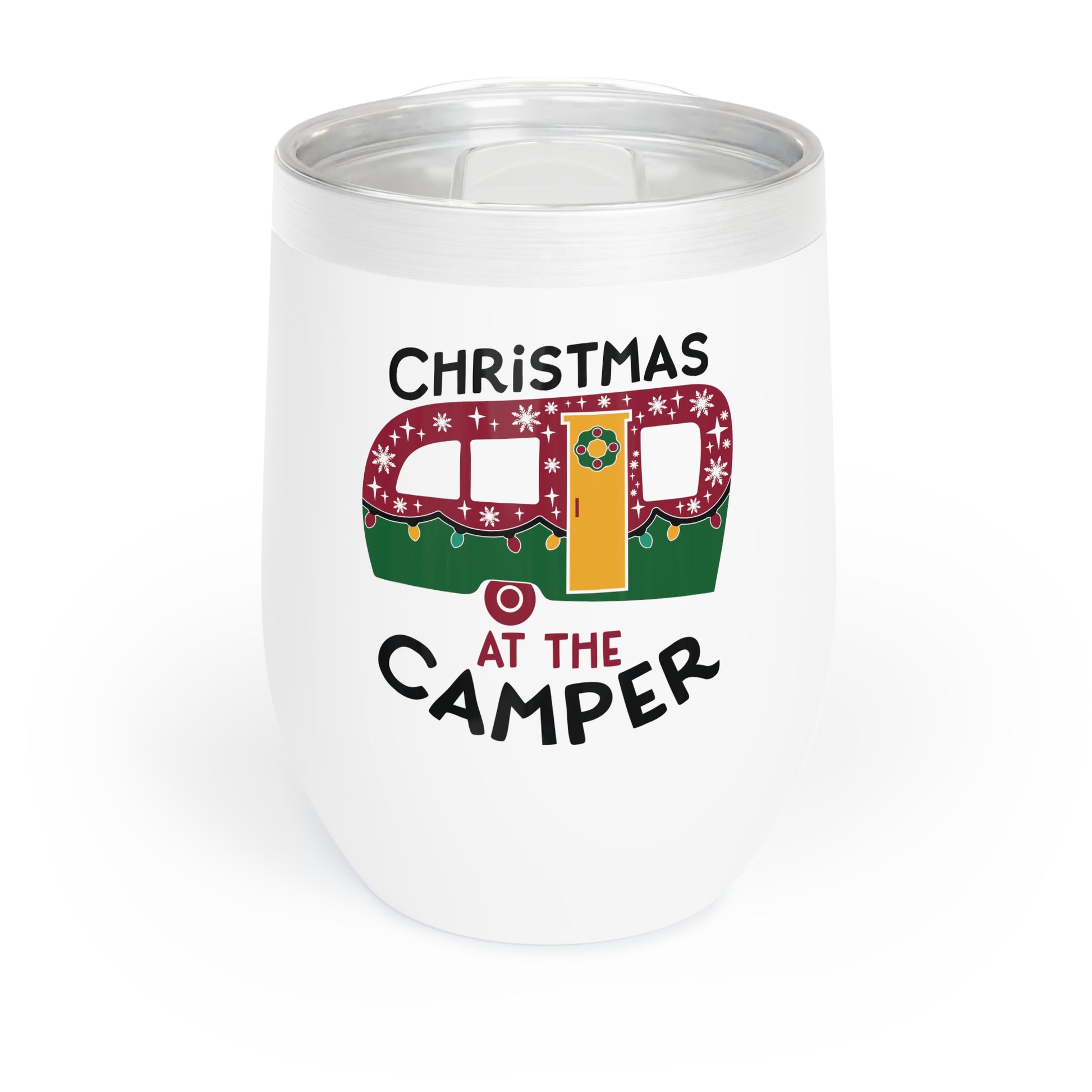 12oz Wine Tumbler - Christmas