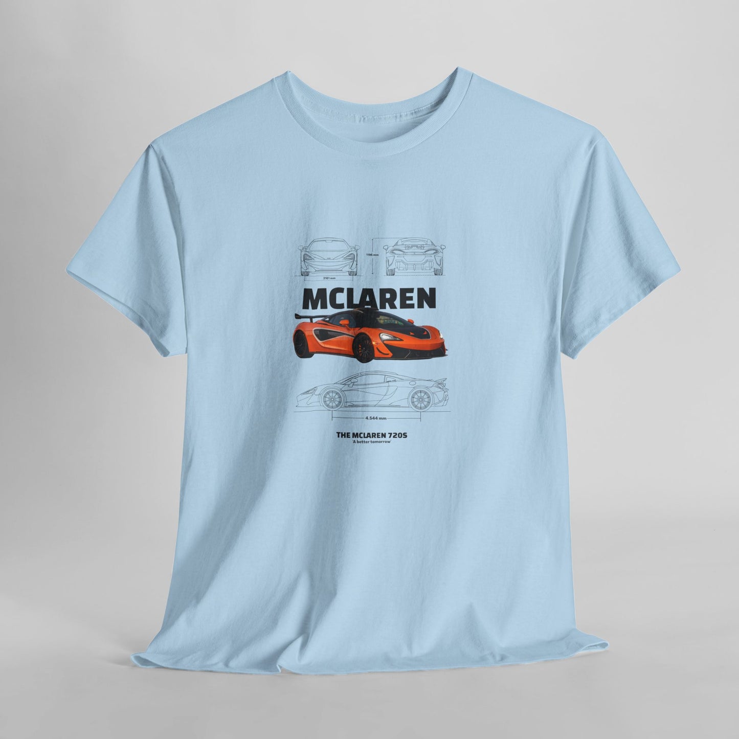 MCLAREN 720S Blueprint Collection Unisex Cotton Tee
