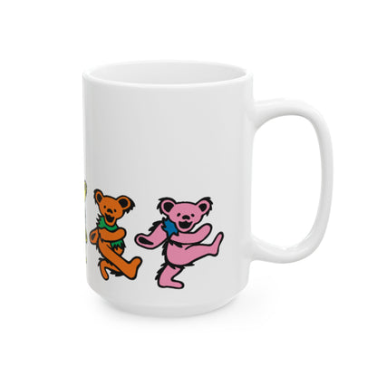 Dancing Bears Ceramic Coffee Mug