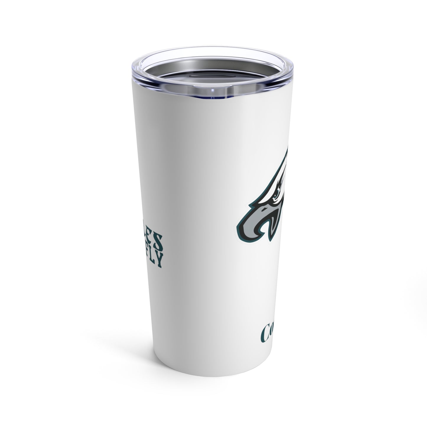 Personalized Philadelphia Eagles 20oz Travel Mug Tumbler + Vacuum-Insulated } Add A Name For Free! NFL