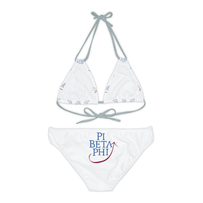 Pi Beta Phi Sorority Strappy Bikini Set - Beach, Pool, Summer