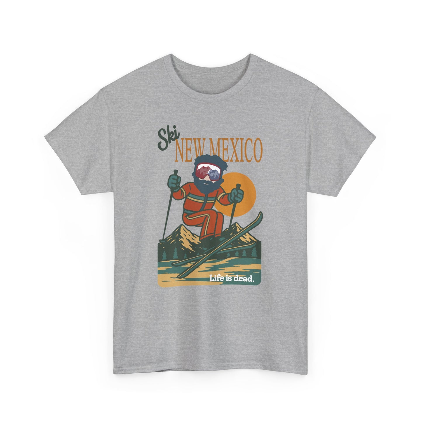Ski New Mexico Retro Grateful Dead T-Shirt