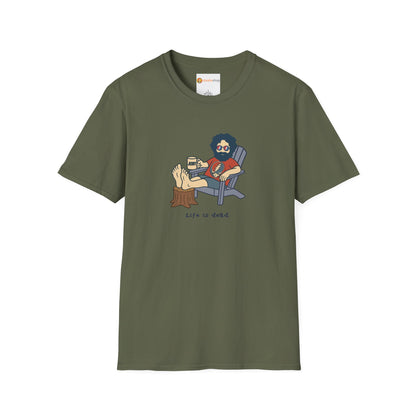 Grateful Dead - Life is dead. Adirondack Jerry T-Shirt