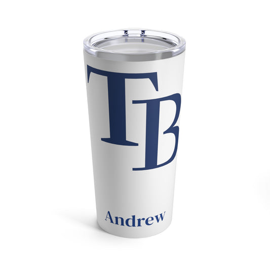 Personalized Tampa Bay Rays 20oz Travel Mug Tumbler