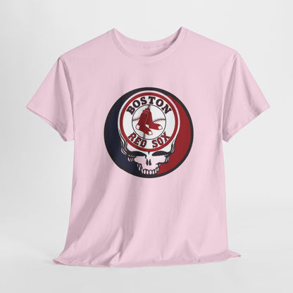 Boston Red Sox Grateful Dead Steal Your Face T-Shirt - MLB