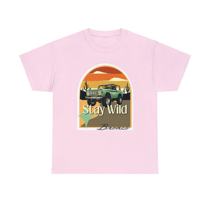 Ford Bronco Art T-Shirt - Ethical, Sustainable, and Cool!