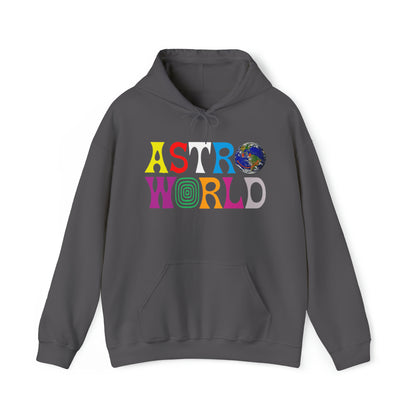 Travis Scott ASTRO WORLD Unisex Heavy Blend Hoodie