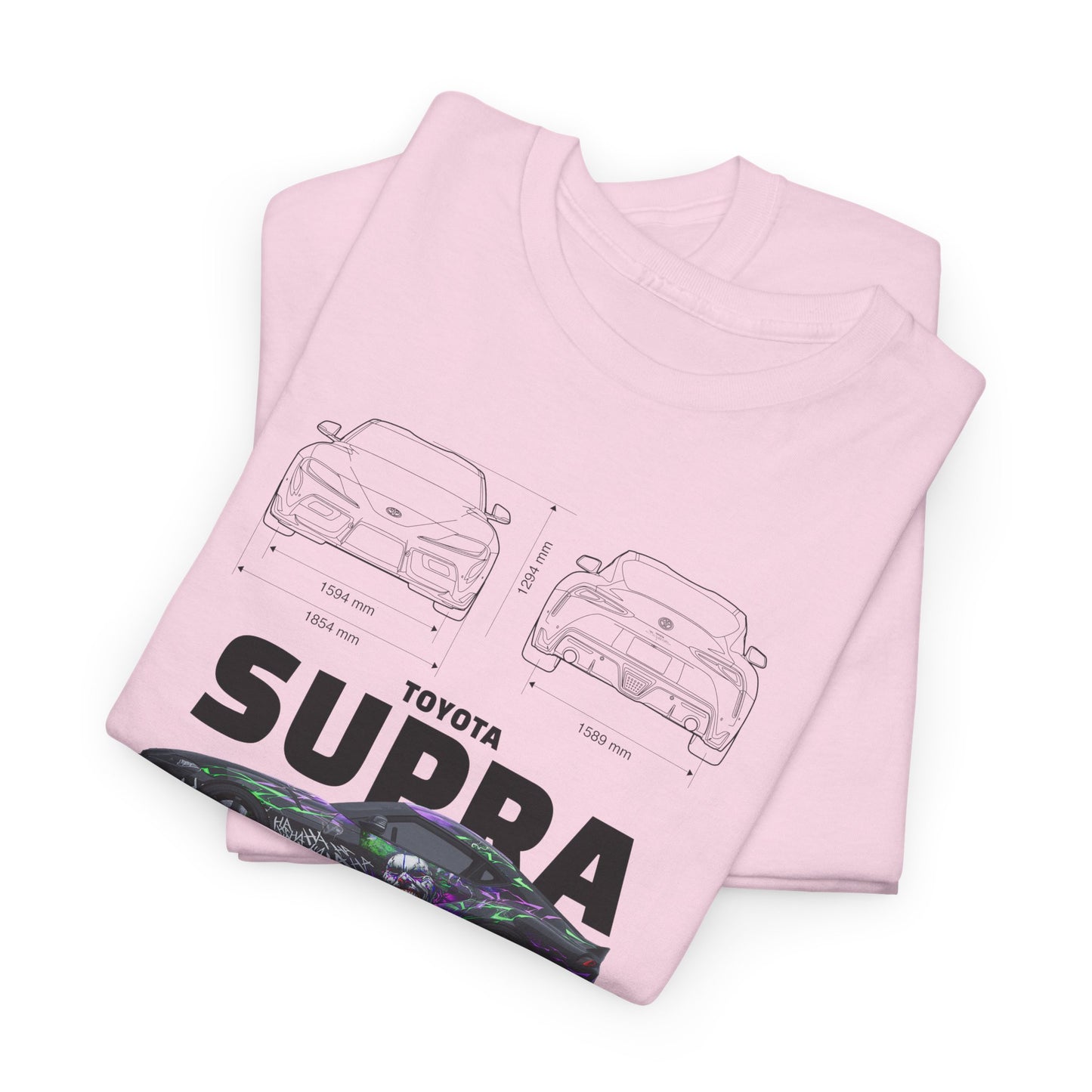 Toyota Supra A90 Blueprint Collection Unisex Cotton Tee