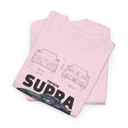 Toyota Supra A90 Blueprint Collection Unisex Cotton Tee
