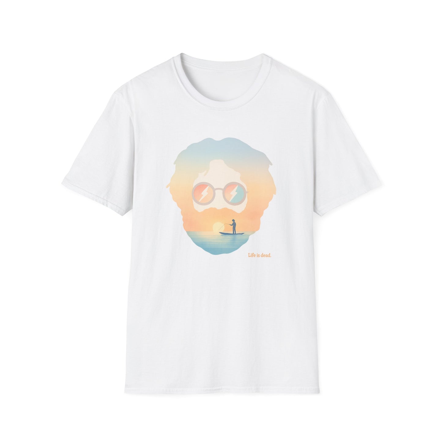 Beach Vibes Jerry Life is dead. T-Shirt