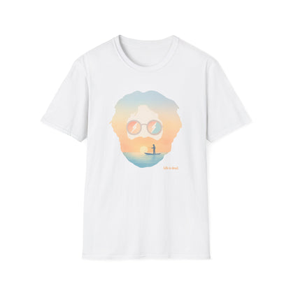 Beach Vibes Jerry Life is dead. T-Shirt