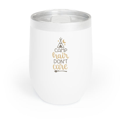 Camp Hair Don't Care 12oz Wine Tumbler