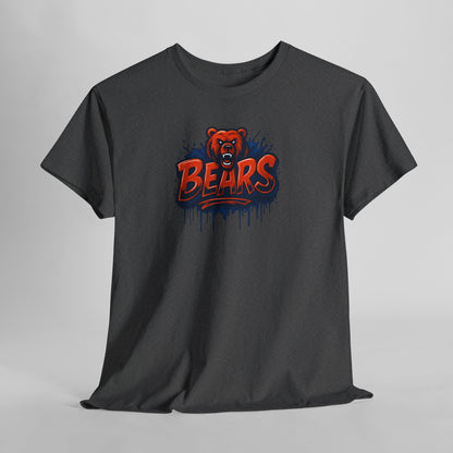Chicago Bears Art Unisex Premium Cotton Tee