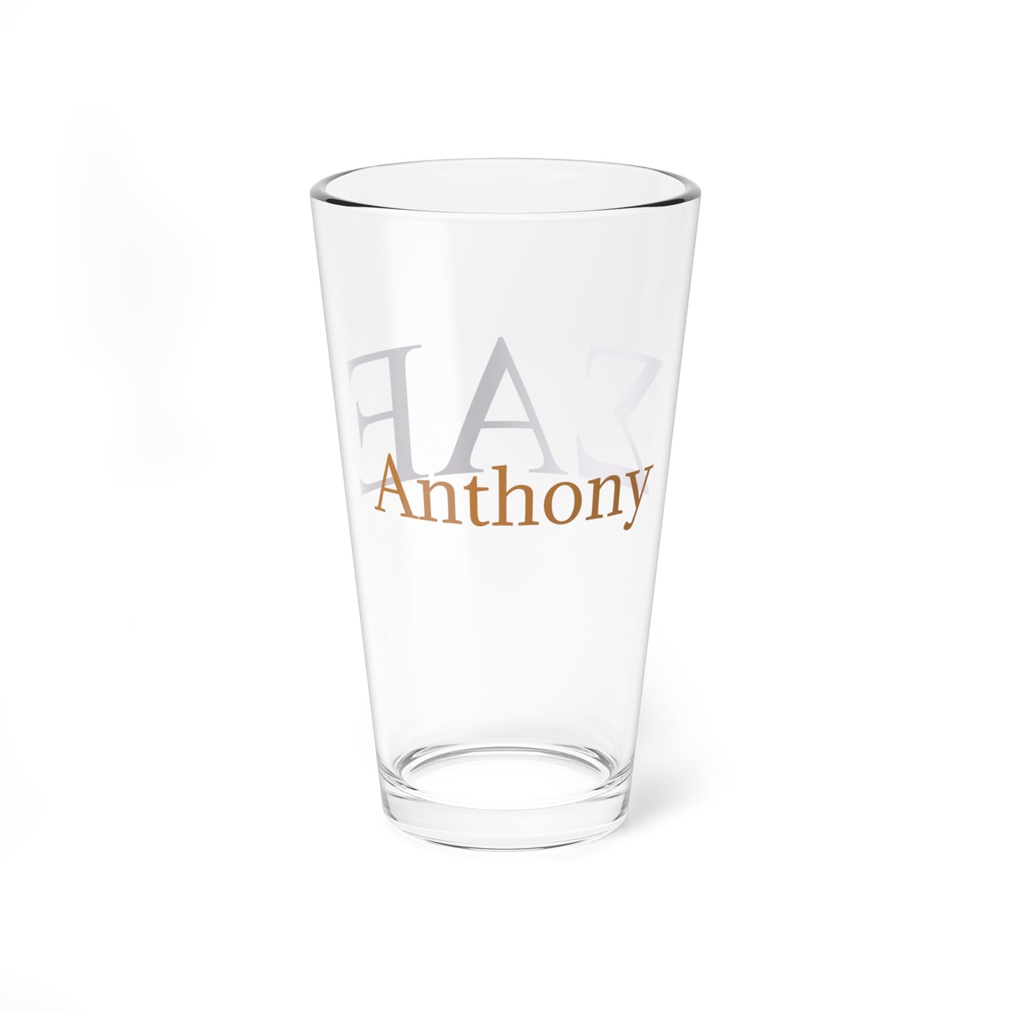 Personalized Sigma Alpha Epsilon Fraternity Pint Glass - 16oz - Drinking Glass