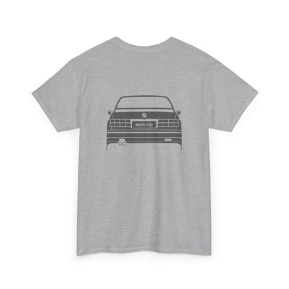BMW E30 Coming and Going Color Match Two-Sided Unisex Cotton T-Shirt