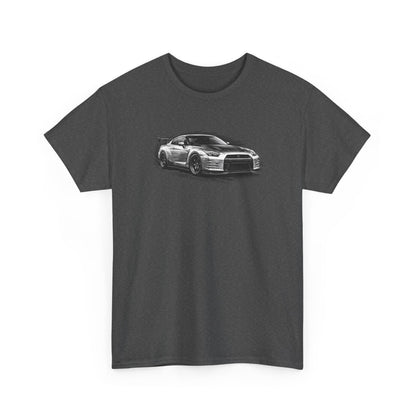 Nissan GT-R Pencil Sketch Unisex Cotton Tee