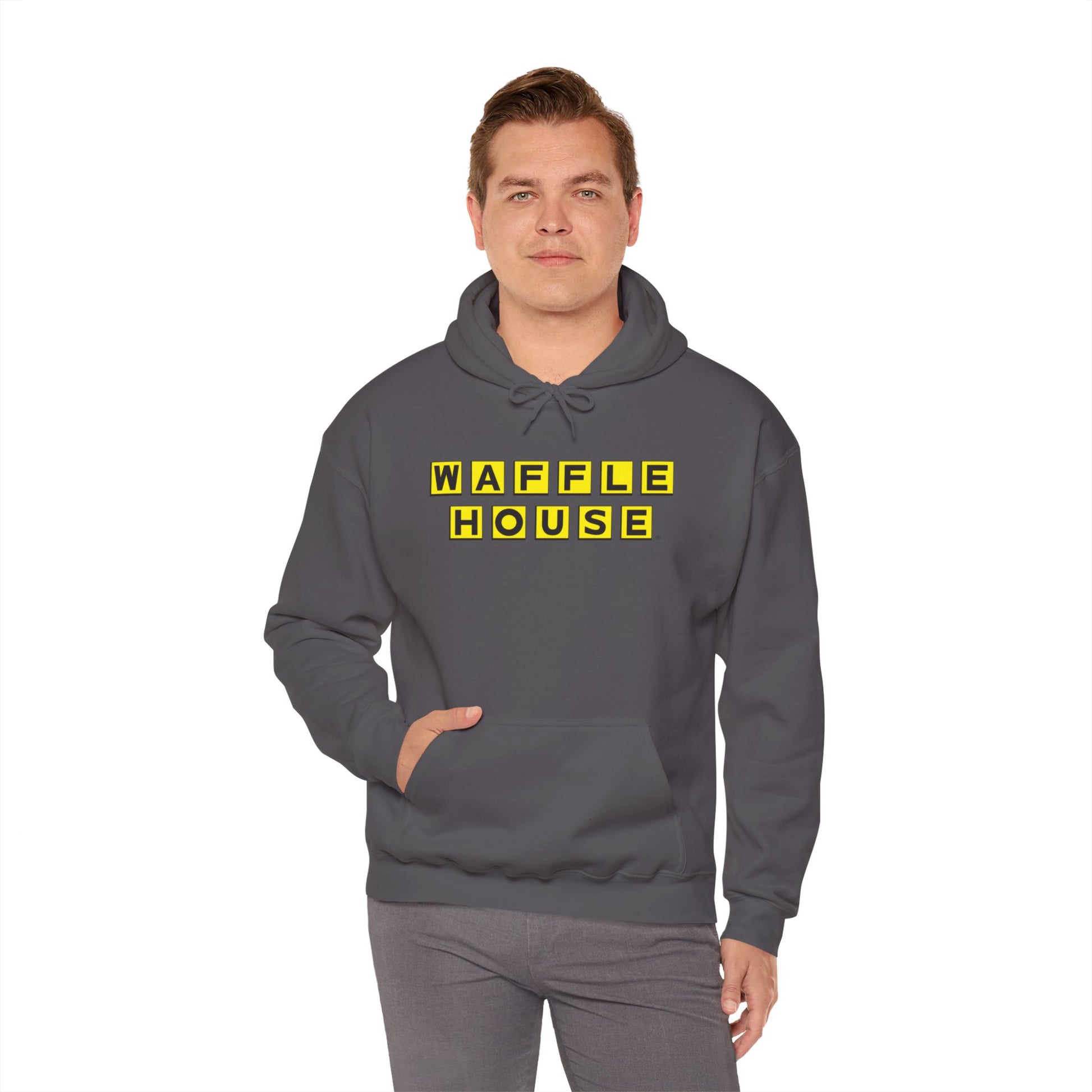 Personalized Waffle House Unisex Heavy Blend Hoodie - Hooded Sweatshirt - Add