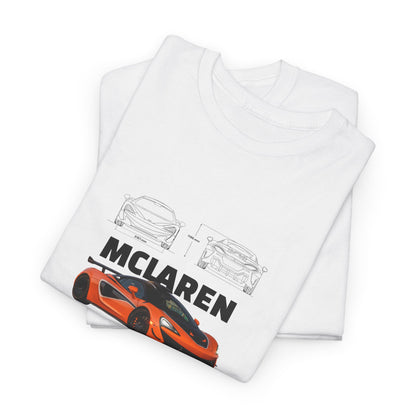 MCLAREN 720S Blueprint Collection Unisex Cotton Tee